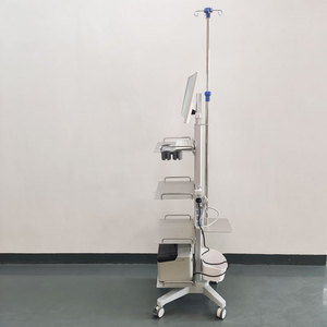 Aluminum alloy laryngoscope and <b>laparoscopic</b> <b>instrument</b> trolley, multi-layer endoscope trolley with infusion pole - Product Image 3