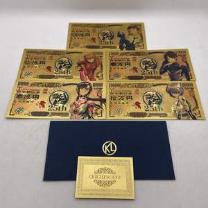 5 款设计日本卡通福音传道阿什卡·伊娃动漫金币 25 周年纪念礼物和收藏卡 - Product Image 6