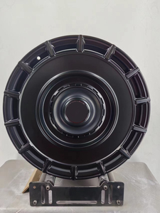Jante en alliage forgée monobloc noire brillante haute résistance, largeur 8J, 5x120/5x114.3, adaptée pour Ford Land Rover Maybach - Product Image 4