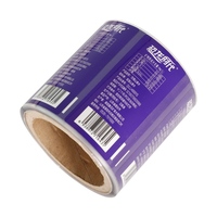 Etiquetas Autoadhesivas de PVC Impermeable con Impresión Flexográfica para Decoración de Botellas de Agua Mineral