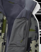 Manteau respirant résistant au vent Softshell léger camouflage veste à capuche de chasse à manches longues pour hommes