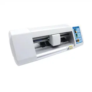 Impresora plotter ilimitado 16 polegada pele cortador máquina com pele móvel impressão máquina