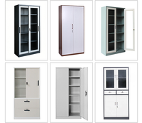 Armoire de rangement métallique à cadre étroit en acier pour dossiers de bureau