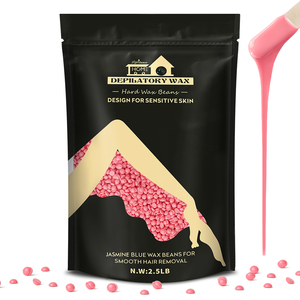 Perlas de Cera Dura Económicas y Fáciles de Usar para Todo Tipo de Piel con Fragancias Personalizables de Lavanda, Rosa y Aloe - Product Image 2