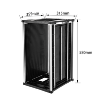 Support de stockage antistatique pour cartes PCB SMT Leenol Laboratory, taille personnalisée, réglable par vis, pour atelier de semi-conducteurs