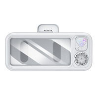 Multifunktionale Wasserdichte Handybox für Badezimmer mit Touchscreen und BT-Lautsprecher, Tragbare Dusch-Audioanlage zum Anschauen
