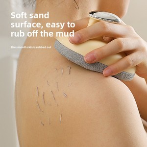 Fashion Oval Bath Brush for Home Use Effective Back <b>Scrubbing</b> & <b>Body</b> Cleaning for Skin Care - Product Image 2