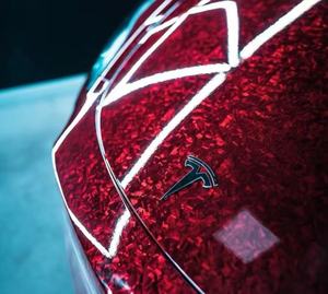 <span class=keywords><strong>Film</strong></span> de protection de peinture pour carrosserie de voiture en fibre de carbone rouge auto-réparant TPU, épaisseur 7,5 mil, garantie 6 ans - Product Image 3