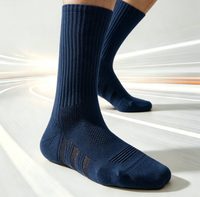 Chaussettes de course personnalisées en gros Coolmax respirantes, douces, confortables, à séchage rapide, avec soutien de la voûte plantaire, chaussettes premium pour hommes et femmes