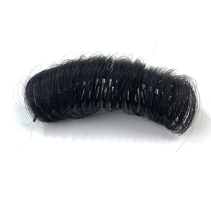 Extensiones de Cabello Humano con Peine, Almohadilla Interna <span class=keywords><strong>Invisible</strong></span> para Dar Volumen, Almohadilla para Cabello Esponjoso, Peine para Cabello Postizo - Product Image 2