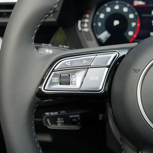 <span class=keywords><strong>2021</strong></span> <span class=keywords><strong>Audi</strong></span> <span class=keywords><strong>A3</strong></span> A4 A5 OEM accesorios interiores automotriz aleación de aluminio volante botón pegatinas Kits - Product Image 2
