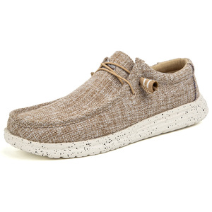 Soldes Exceptionnelles : Mocassins <span class=keywords><strong>Homme</strong></span> Tendance en Toile – Chaussures Décontractées Respirantes et Confortables à Enfiler pour la Conduite – Chaussures pour Hommes - Product Image 5