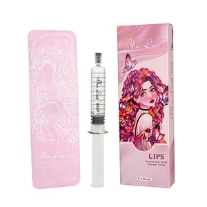 Gel d'acide hyaluronique LIPS certifié CE 20 ml, réduction modérée des rides pour les lèvres, les joues et les plis nasogéniens, assurance qualité - Product Image 2