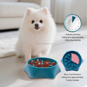 Bol de nourriture pour chien à alimentation lente, antidérapant, anti-engloutissement, anti-étouffement, avec logo personnalisé, pour une alimentation saine - Product Image 1
