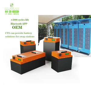 CTS Fabrik preis 60V 70AH 10Ah 20Ah 30Ah 40Ah 50Ah 60Ah Lithium Lifepo4 Batterie pack für Golf wagen Elektromotor rad fahrzeug - Product Image 1