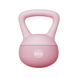 Kettlebell Morbido 5KG 10LB Attrezzatura Fitness per Casa per Donne e Uomini Allenamento di Forza Sollevamento Fianchi Squat - Product Image 1