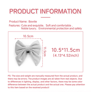 Corbata de Moño de Felpa Suave <span class=keywords><strong>para</strong></span> Mascotas, Perros y Gatos, Estilo Marinero, Ajustable <span class=keywords><strong>con</strong></span> <span class=keywords><strong>Velcro</strong></span>, Cómoda, Multicolor - Product Image 5