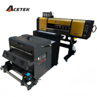 Imprimante à film PET pour transfert thermique DTF pour t-shirt de 60 cm avec double tête d'impression Xp600/I3200