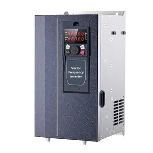 Conception de module RIQNO A800 double affichage 220v monophasé à 380v triphasé vfd 30kw vfd variateur pour moteur vfd onduleur