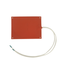 Premium kunden spezifische elektrische Heizgeräte Flexible industrielle Heiz decke aus Silikon kautschuk mit 220V/380V 3D-Drucker