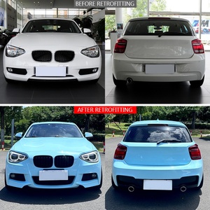ชุดแต่งกันชนหน้า/หลัง พร้อมไฟตัดหมอก สำหรับรถยนต์ BMW ซีรีส์ 1 F20 ปี 2011-2015 รุ่นใหม่ ชุดแต่ง MT Sports Package แบบ Bolt-On - Product Image 2