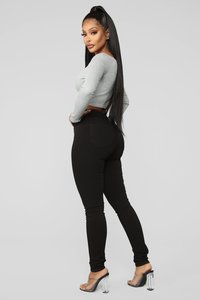 Jeans <span class=keywords><strong>Colombianos</strong></span> de Cintura Alta y Corte Ajustado para <span class=keywords><strong>Mujer</strong></span>, <span class=keywords><strong>Pantalones</strong></span> Vaqueros de Verano de Alta Calidad con Botones, Venta al Por Mayor - Product Image 4