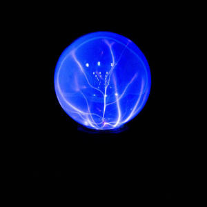 Tùy Chỉnh Plasma Bóng Hình Cầu Cảm Ứng Sét Đèn Bóng Ma Thuật Tĩnh Điện Nhấp Nháy Sáng Tạo Bảng Màu Xanh Plasma Đèn - Product Image 4