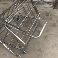 Grand, petit et moyen équipement de basket-ball de nouvelle conception avec chariot de basket-ball de collecteur de balles de roues pour le sport