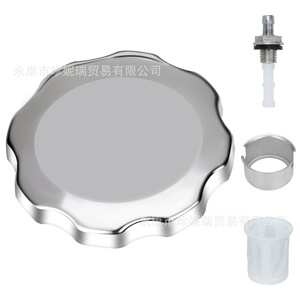 <span class=keywords><strong>Bouchon</strong></span> de réservoir de carburant en acier inoxydable avec filtre pour Predator 212cc GX160 GX200, Kit de réparation et de remplacement à clipser - Product Image 1