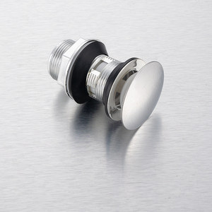 Joyhoo - Scarico a scomparsa moderno in ABS per lavabo, con troppopieno e filtro, direttamente dalla fabbrica - Product Image 4