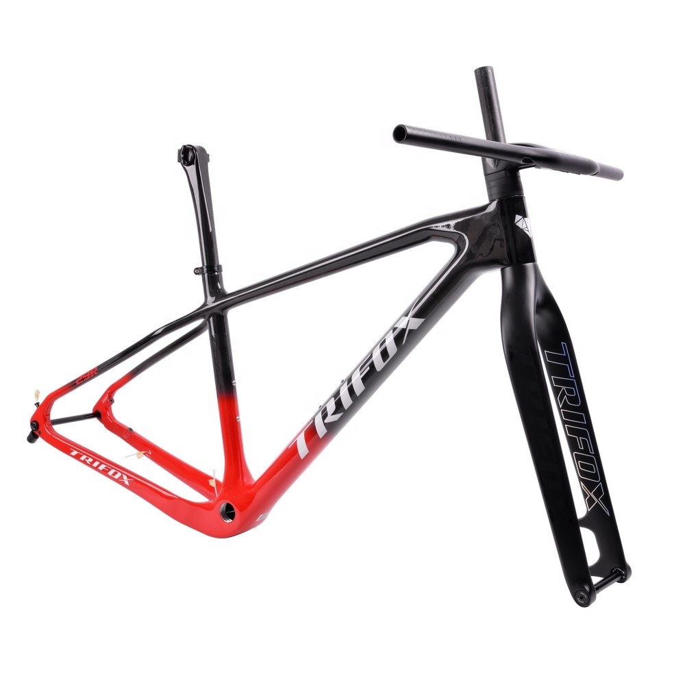 2022新しい高品質のtrifox 29er t800フルカーボンmtbフレームセット12