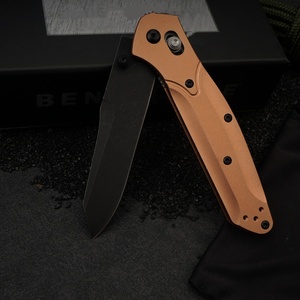 Cuchillo Plegable para Camping Tredknix BM940 OEM, Hoja de Acero Inoxidable S30V, Punta de Lanza, Mango de Aluminio, Grado Industrial, 0.3 Años - Product Image 2