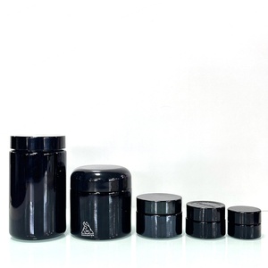 High Quality 15g 30g 60g 120g 250g Proof Uv Violet Glass Jars Airtight Cosmetic Cream Jars - Product Image 5