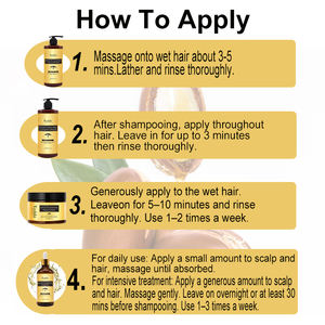 Özel etiket satın alma ürünleri toptan organik Argan yağı saç büyüme ürünleri şampuan, saç kremi, saç yağı seti - Product Image 4