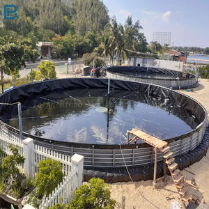 परिपत्र टैंक लाइनर hdpe गोल मछली टैंक वाटरप्रूफ जेम्ब्रोन - Product Image 1