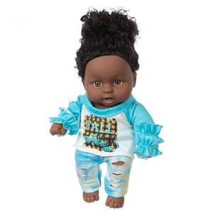 Muñeca Afroamericana Rizada Creativa 2026, Muñeca Reborn, Juguete Infantil, Muñeca Negra de Vinilo, Venta al por Mayor - Product Image 2
