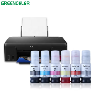 Greencolor GI-73 GI 73 43 53 recharge d'encre d'imprimante compatible encre à colorant pour <span class=keywords><strong>Canon</strong></span> <span class=keywords><strong>pixma</strong></span> G610 G510 G620 G540 G640 <span class=keywords><strong>G550</strong></span> - Product Image 2