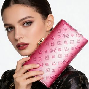 Sac à bandoulière de soirée élégant de luxe de haute qualité avec chaîne, fermeture à boucle, en PU imperméable, sac de banquet professionnel léger et luxueux - Product Image 1
