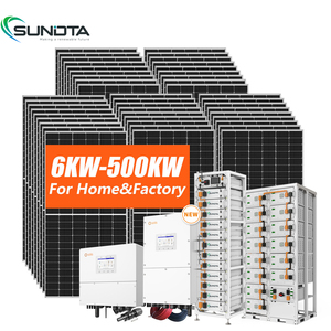 सभी एक 50kw कारखाने में वाणिज्यिक कृषि औद्योगिक सर्वश्रेष्ठ गुणवत्ता कम कीमत पूर्ण 50 किलोवाट हाइब्रिड सौर पैनल प्रणाली - Product Image 1