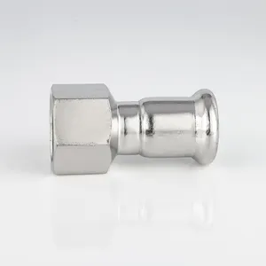 DVGW 535 EN10312 European standard stainless steel pressure joint