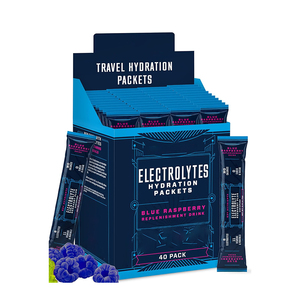 Diskon besar paket bubuk minuman elektrolit Label pribadi minuman elektrolit putih dengan Keto Multivitamin Biotin mendukung imun - Product Image 1