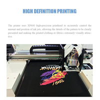 Imprimante DTG A3 pour l'impression directe sur vêtements, machine d'impression de t-shirts, imprimante DTG pour la production de sweats à capuche, de t-shirts et de vêtements personnalisés