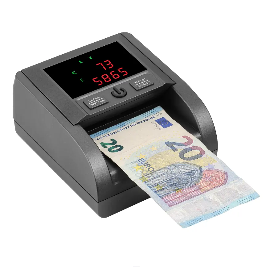 EC600 Détecteur multi-contrefaçon détecteur d'argent détecteur de billets de banque UV MG1/MG2 IR DD Détection
