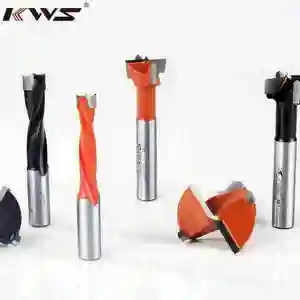 Kws bản lề nhàm chán bit CNC khoan gỗ forster khoan bit