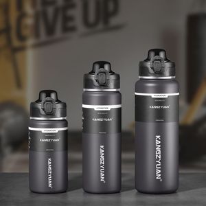 Bouteille isotherme <span class=keywords><strong>en</strong></span> acier inoxydable 500 ml, sans BPA, anti-fuite, double paroi, maintien au froid 24h/chaud 12h, antidérapante, écologique, facile à nettoyer - Product Image 6