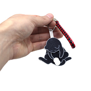Kitten <b>Keychain</b> Plush Pendant Rotatable Charm For Backpack Ornaments Unisex Toy Gift 5 To 7 Years - Product Image 3