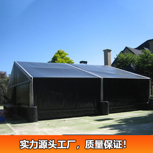 Carpa de Exhibición Grande, Rectangular, con Cubierta de PVC, Estructura de Aluminio, Impermeable, para Todas las Estaciones, Carpa de Almacenamiento para Exteriores - Product Image 4