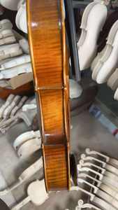 Viola artisanale de 15 pouces en épicéa et érable massifs, son agréable, 381 mm, belle veine de bois, cinq cordes, chevalet Aubert - Product Image 2