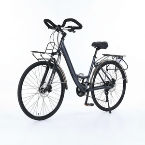26 inch aluminium alloy fiets met schijfremmen, 24/27/30 versnellingen, geschikt voor lange afstanden, vlinderstuur, racefiets - Product Image 2