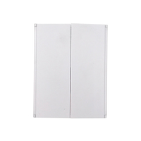 2022 Offre Spéciale rectangulaire 360 degrés 3 façon trois fois à trois volets voyage grossissant vanité en plastique table miroir avec support